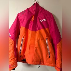 New Pink/Orange FXR Women’s Rush Winter Jacket